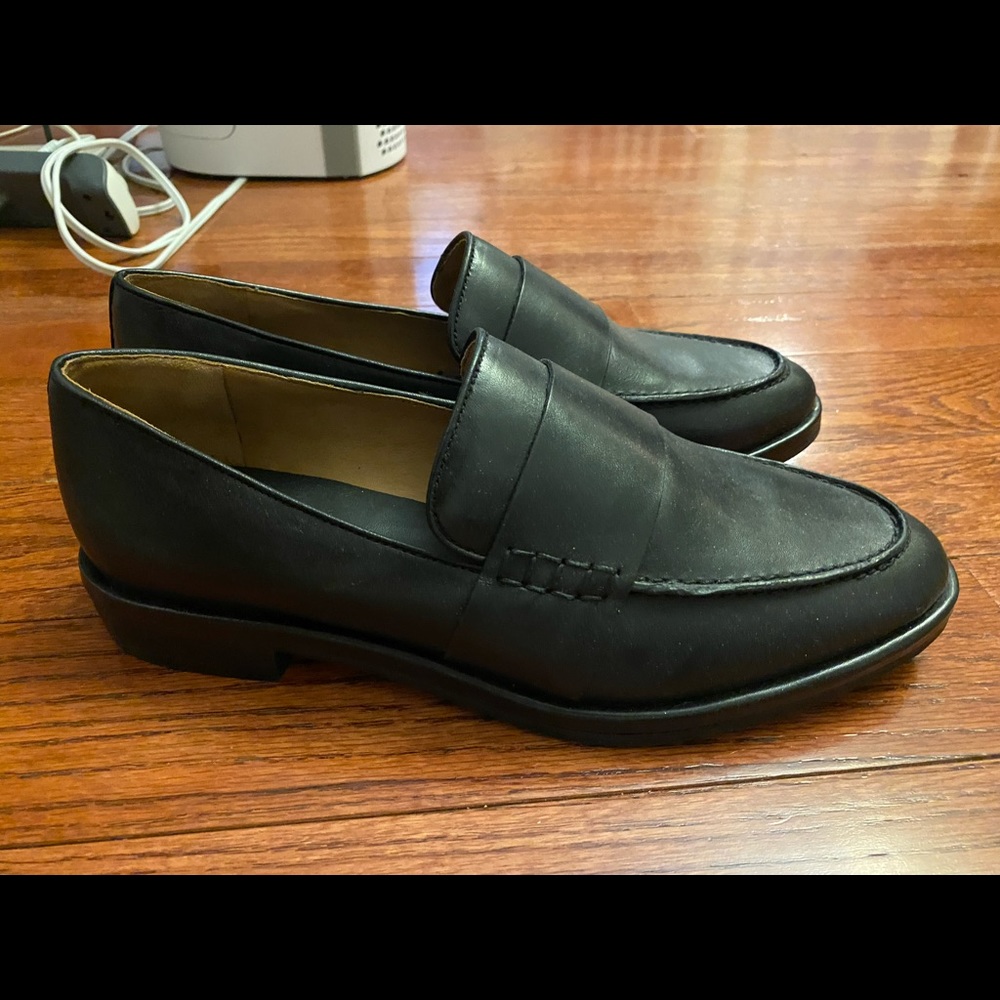 New COS black Loafer size 40